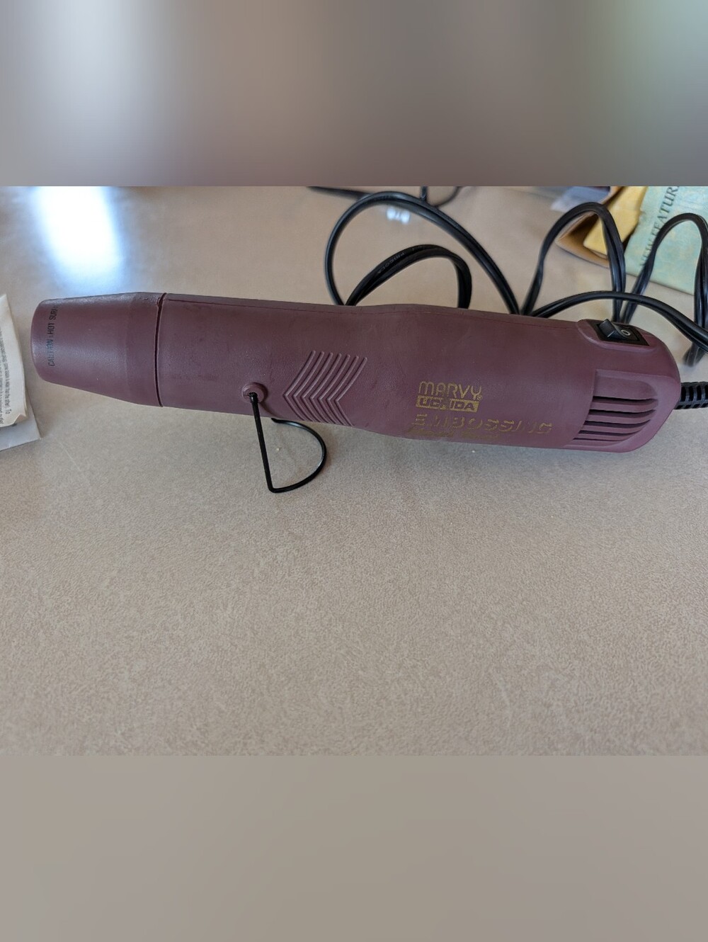 Marvy Uchida Embossing Heat Tool in Plum